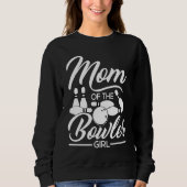 Bowling Mom Pin Bowler Strike Bowling Team Bowling Trui (Voorkant)