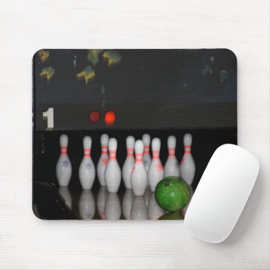 Bowling Mousepad Muismat (Met muis)