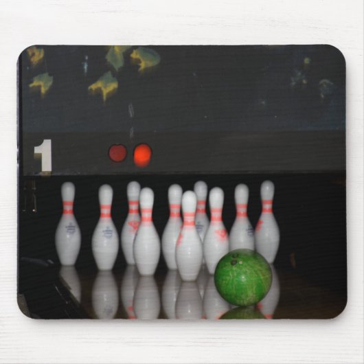 Bowling Mousepad Muismat (Voorkant)