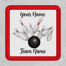 Bowling naam en teamnaam op