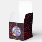 Bowling Neon Disco Ball Glitter Verjaardagsfeestje Bedankdoosjes (Geopend)