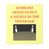 BOWLING NOTITIEBLOK (Voorkant)