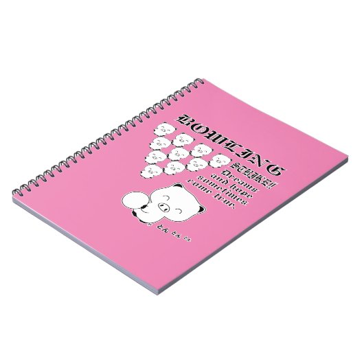 Bowling Notitieboek (Linkerzijde)