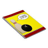 Bowling Novelty Gifts Notitieboek (Rechterzijde)