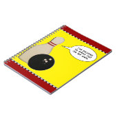 Bowling Novelty Gifts Notitieboek (Linkerzijde)
