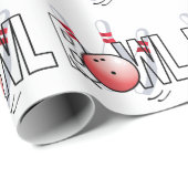 Bowling-ontwerp Cadeaupapier (Rol Hoek)