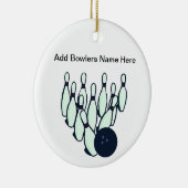 Bowling Ornament (Rechts)
