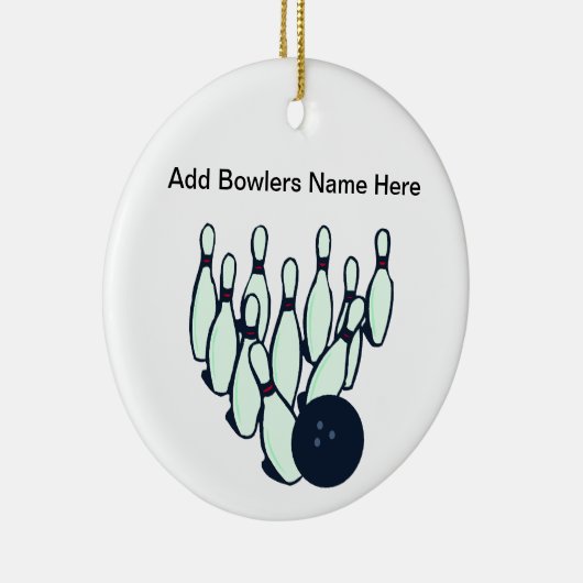 Bowling Ornament (Rechts)