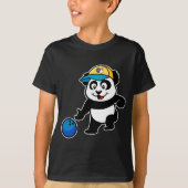 Bowling Panda T-shirt (Voorkant)
