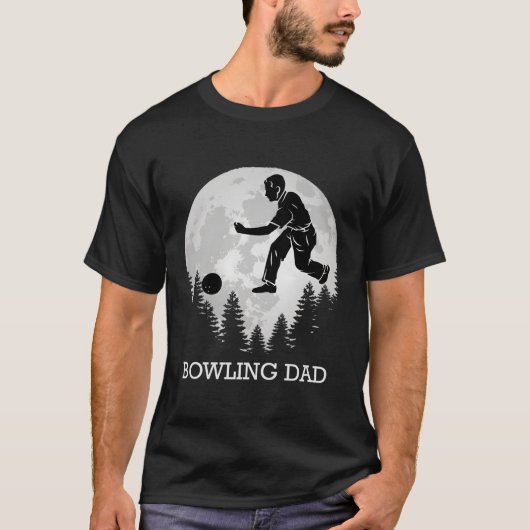 Bowling Papa Bowler Bowling Vaders T-shirt (Voorkant)