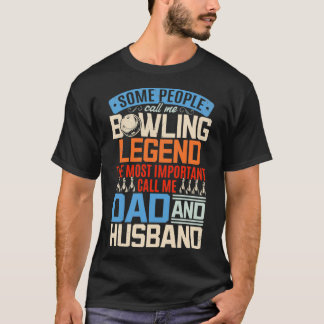 Bowling Papa Skittles Bowling Bowling papa T-shirt