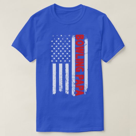 Bowling Papa T-shirt (Design voorkant)
