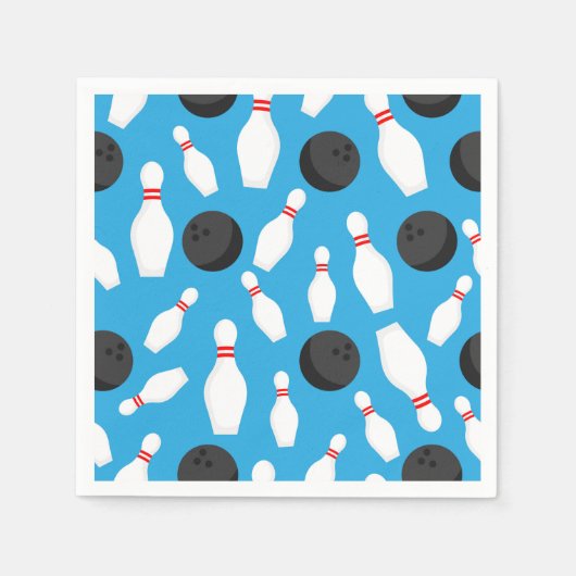 Bowling Papier Servet (Voorkant)