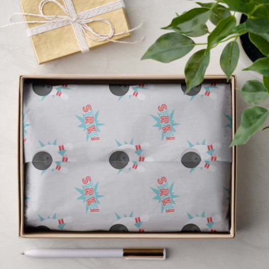 Bowling partij tissuepapier (Geschenk)