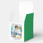 Bowling Party Boy's Anime Verjaardag Bedankdoosjes (Geopend)
