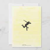 Bowling Party Invitation - Red Kaart (Achterkant)