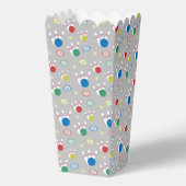 Bowling Patroon Popcorn Bedankdoosjes (Voorkant)