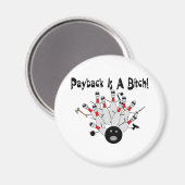 Bowling Payback Magneet (Voorkant / Achterkant)
