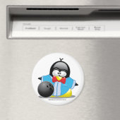 Bowling Penguin Magneet (Insitu (Vaatwasser))