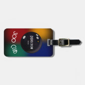 Bowling Perfection 300 Club Bowling Bag Label Bagagelabel (Voorkant horizontaal)