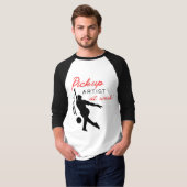 Bowling Pick Up Artist at Work Fun T-shirt (Voorkant volledig)