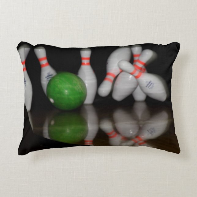 Bowling Pillow Accent Kussen (Voorkant)