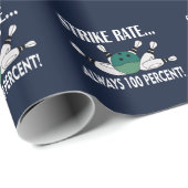 Bowling Pin Ball Strike Team Cadeaupapier (Rol Hoek)