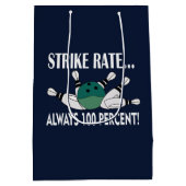 Bowling Pin Ball Strike Team Medium Cadeauzakje (Achterkant)