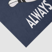 Bowling Pin Ball Strike Team Tissuepapier (Detail)