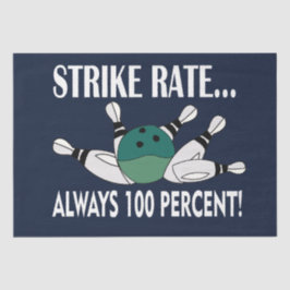 Bowling Pin Ball Strike Team Tissuepapier