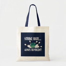 Bowling Pin Ball Strike Team Tote Bag