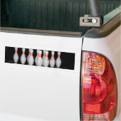 Bowling Pin Bumpersticker (Op Truck)