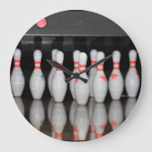 Bowling Pin Clock Grote Klok (Voorkant)