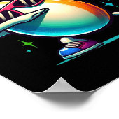 Bowling Pin Dabbing Sungles Bowler Player Kinder B Poster (Hoek)