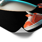 Bowling Pin Dabbing Sungles Bowler Player Kinder M Poster (Hoek)
