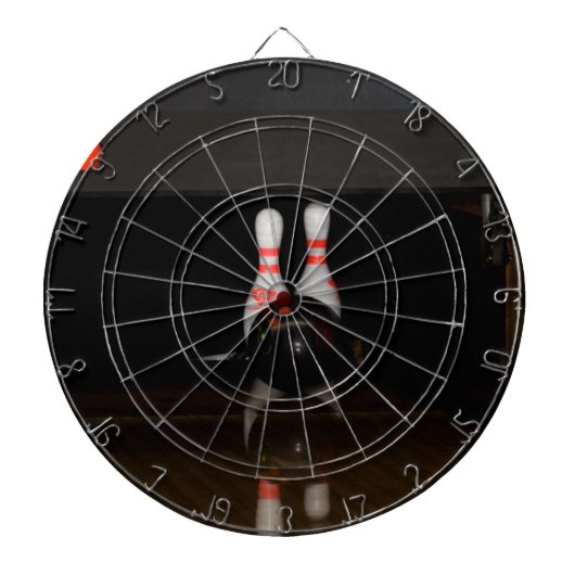 Bowling Pin Dart Board Dartbord (Voorkant)