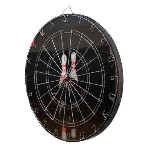 Bowling Pin Dart Board Dartbord (Voorkant Rechts)