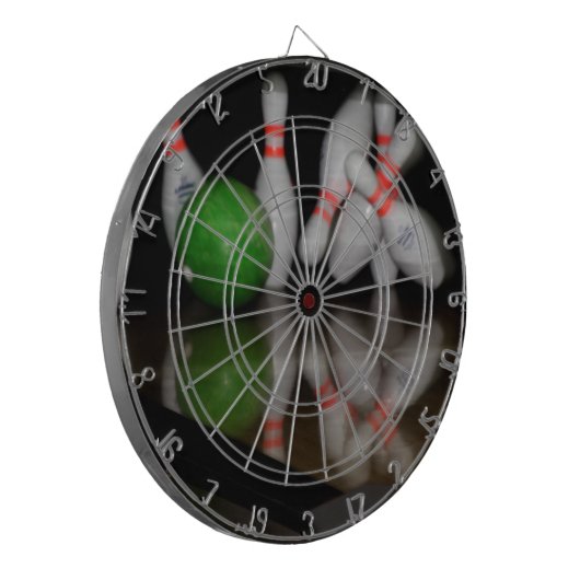 Bowling Pin Dartboard Dartbord (Voorkant Links)