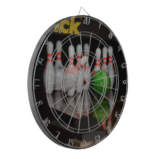 Bowling Pin Dartboard Dartbord (Voorkant Links)