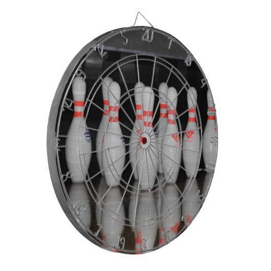 Bowling Pin Dartboard Dartbord (Voorkant Links)