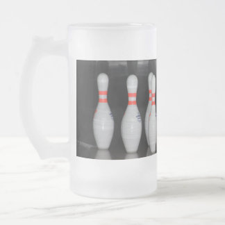 Bowling Pin Frosted Mok