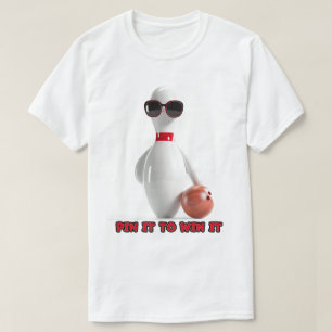 Bowling Pin het om het te winnen T-shirt
