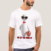 Bowling Pin het om het te winnen T-shirt (Voorkant)