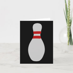 Bowling Pin Kostuum LL Tien-pins Alley Strike Rese Kaart