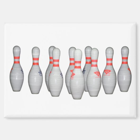 Bowling Pin Magneet (Voorkant)