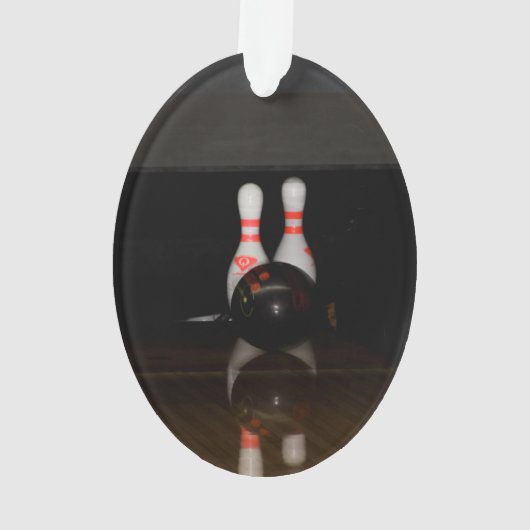 Bowling Pin Ornament (achterkant)