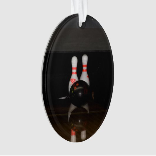 Bowling Pin Ornament (voorkant)