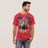 Bowling pin pals t-shirt (Voorkant volledig)