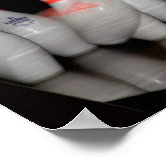 Bowling Pin Poster (Hoek)