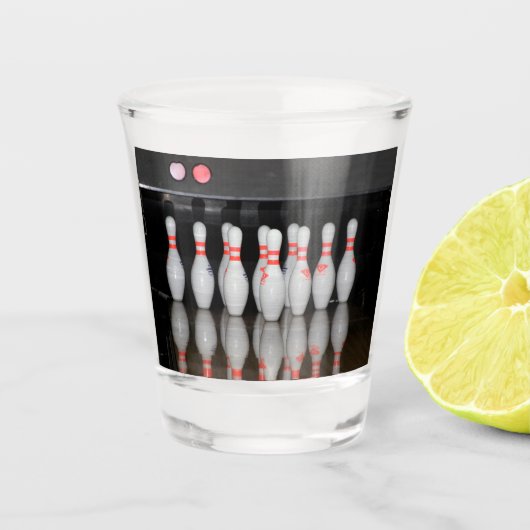 Bowling Pin Shot Glass Glas (Voorkant)